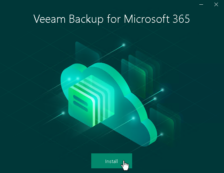 Install Veeam M365